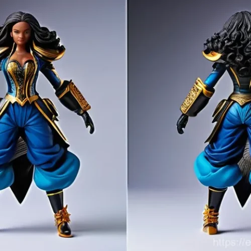 Home 4 샤노아르 한정판 액션 피규어 - **A highly detailed, limited edition Shanoir action figure, sculpted with impeccable precision and v...